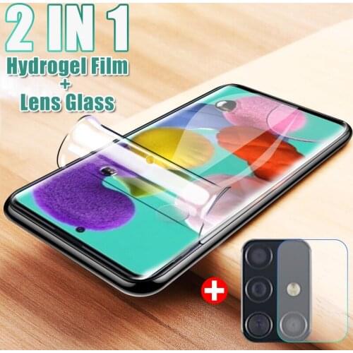 For Samsung Galaxy A12 Hydrogel Film For Galaxy A12 A02S A31 M31s Screen Protector Phone Film For Galaxy A12