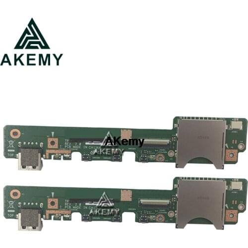 IO BOARD For Asus VivoBook TP501UB Flip TP501 TP501UB TP501UA Laptop mainboard motherboard USB Power Button Board 60NB0AJ0