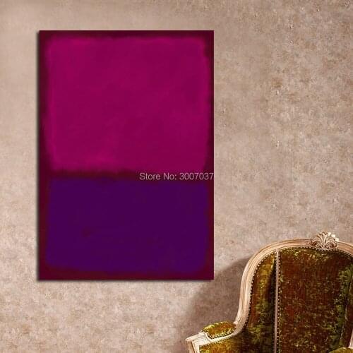 Mark Rothko Hand Painted Oil Painting on Canvas Wall Art Picture Home Decor Canvas painting Living Room Modern No Frame