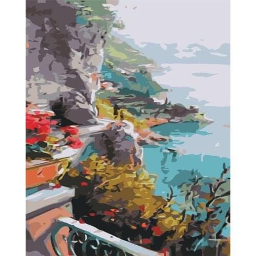 Smile Hello Diy Painting By Number Canvas Kits Dog Unique Gift Frameless Acrylic Paint Coloring By Numbers Animal Decor For Home