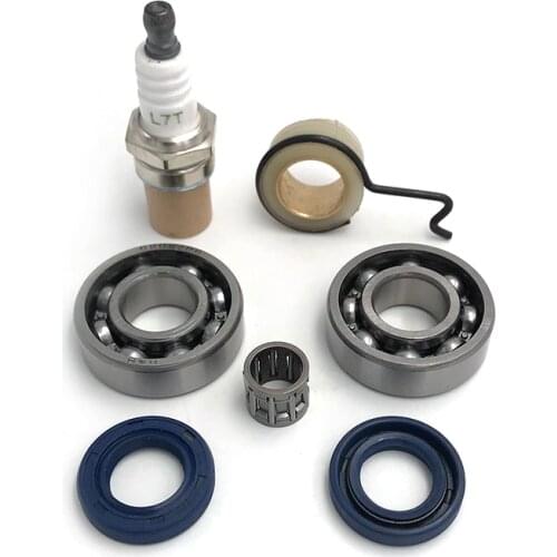 Crank Crankshaft Ball Needle Bearing Oil Seal Worm Gear For Stihl 021 023 025 MS210 MS230 MS250 MS 210 230 250 Chainsaw Parts