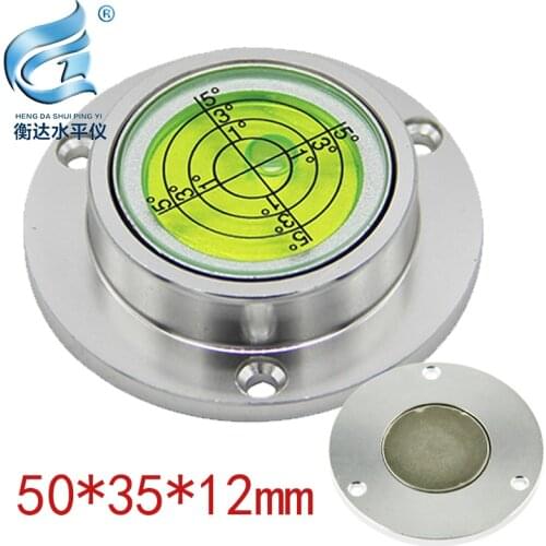 Magnetic level bubble metal flange level bubble high precision level
