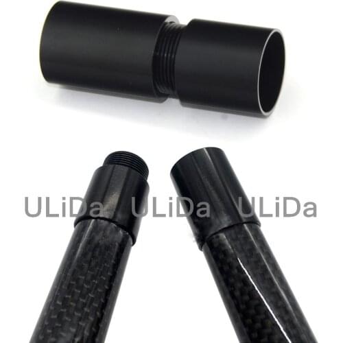 Multi-axis airplane carbon tube joint aluminum alloy Connector suitable for 18mm / 20mm carbon tube for Quadcopter Multicopter