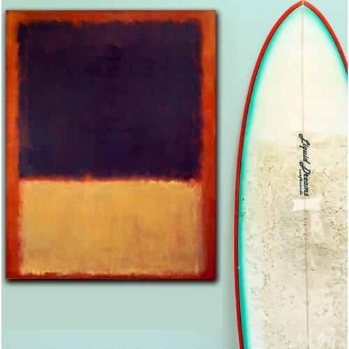 Large Size Print Wall Pictures For Living Room Mark Rothko NO. 203 {R,O,T,P} Painting Canvas Art Home Decor Modern Oil Painting