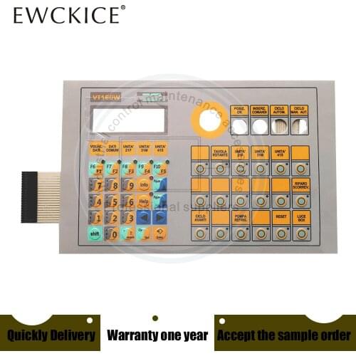 NEW VT160W VT160W00000 HMI PLC Membrane Switch keypad keyboard
