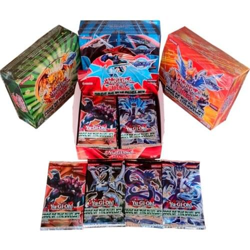New 216pcs/box Yu-Gi-Oh Card English Version Yu-Gi-Oh Card English Board Game Battle Card Kids Toy Gift