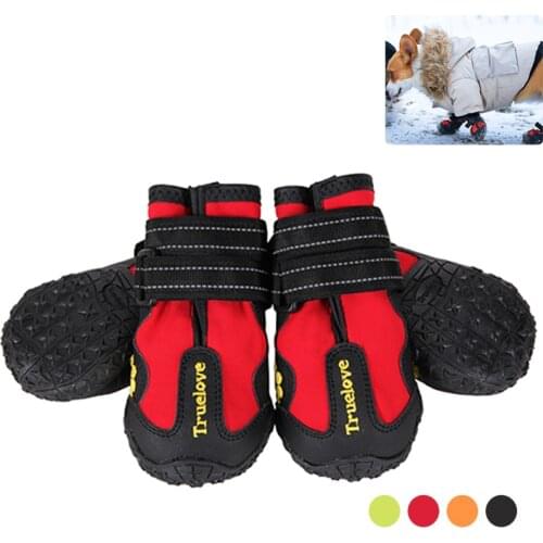 Truelove Outdoor Dog Shoes Rain Waterproof Non-slip Dog Shoe Snow Boots Sneakers for Dogs Shoes All Weather Szapatos Para Perro