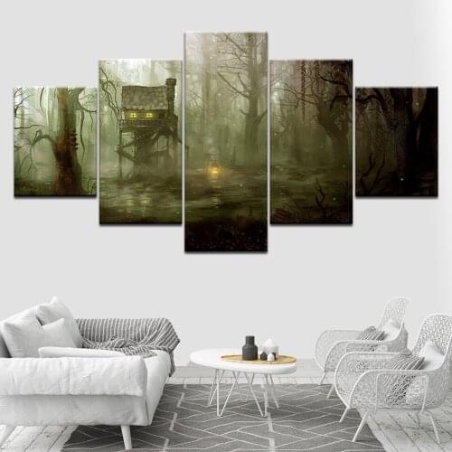 The Curse of Strahd Annals 5 Piece Wallpapers Art Canvas Print modern Poster Modular art painting for Living Room Home Decor