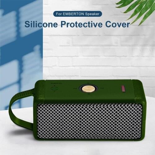 2021 Speaker Dust-Proof Silicone Protective Cover Case For MARSHALL EMBERTON Speaker Home Audio Video Equipment Drop Shipping