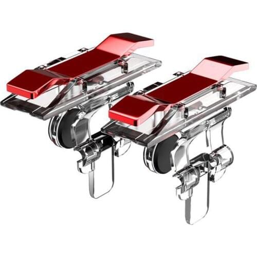 Trigger Shooting Aim Key Button Gamepad Joystick Mobile Phone Shooter Trigger Button L1 R1 Controller for Smartphone PUBG Game