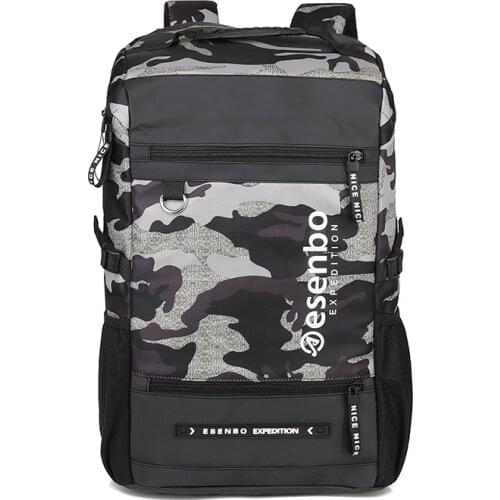 Outdoor camouflage backpack sports backpack tactical camouflage backpack large capacity hiking mountaineering backpack