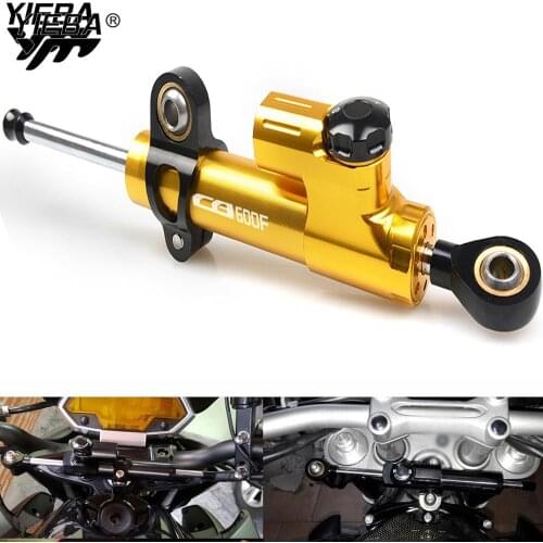 Universal Motorcycle Steering Dampers Stabilizer Safety Control For HONDA CB600F CB 600F CB 600 F CBF600/SA CBR600F CB600 CBR600
