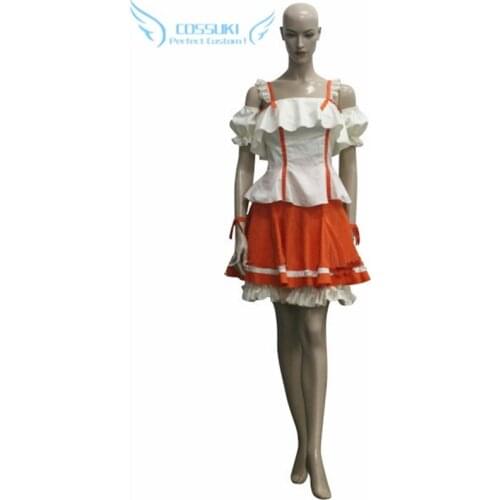 High Quality Macross Frontier Ranka Lee Skirt Uniform Cosplay Costume ,Perfect Custom For You