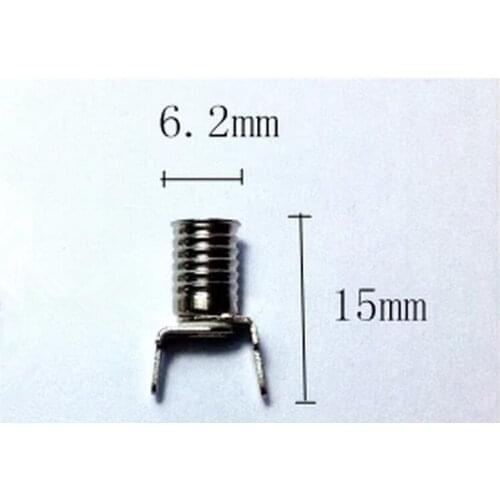 10PCS E5 lampholder E5 BASE Mini indicator lamp holder E5 LAMP BASE MINI light bulb holder
