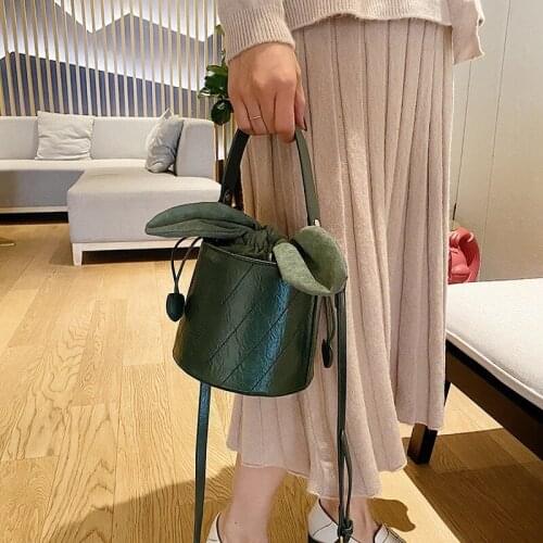 2021 New Girl Small women Bag luxury Bucket Package Single Shoulder Satchel Tide handbag bolsa bolsos mujer female Arrivals