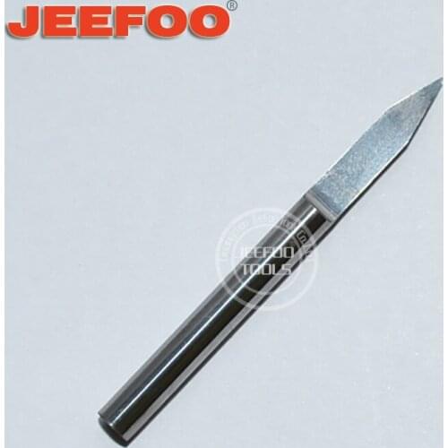 3.175*30Degree*0.1*38L Flat V Shape CNC Milling Tools/ Carbide Carving Cutter/ PCB Engraving Bit On Wood Machine