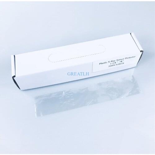 500pcs/box Disposable Poly Pastic X-Ray Sensor Protective Film Cover/Sleeve Dental Material