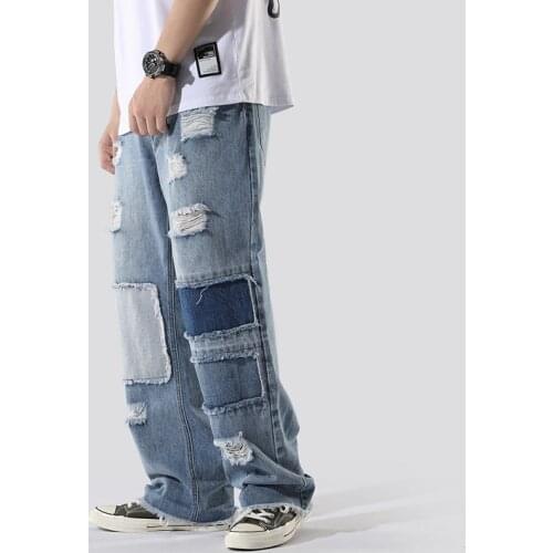BUMPERCROP Ripped Jeans For Men