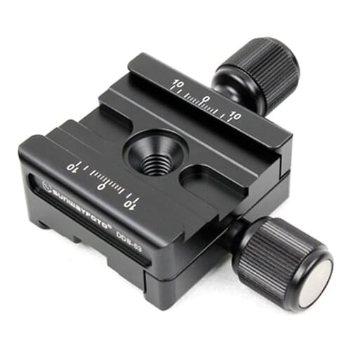 SUNWAYFOTO DDB-53 Tripod Head Quick Release Clamp For DSLR Dual Double Subtend Clamp Arca Compat