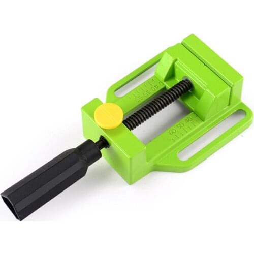 Fast flat-nose pliers Single handle 2.5-inch precision flat-nose pliers, aluminum alloy small flat vise, small vise