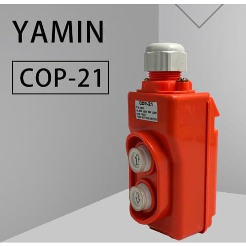 P218 Rain Proof Hoist Crane Pendant Control Station AC250V 2.2kw Push button Switch Up-Down two buttons COP-21