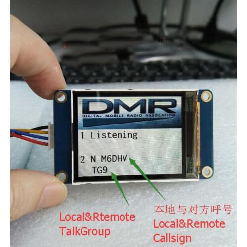 DYKB TFT 2.2" inch LCD Display Screen for MMDVM Hotspot Callsign Module Raspberry pi B 2 3B NEXTION