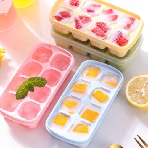 Simple Making Ice Mold Creative Fruit Box Mould Storage Box Kitchen Ice Grinding Tools Home Supplies