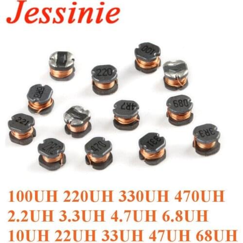 20PCS Inductor CD54 Power Inductance SMD 2.2UH 3.3UH 4.7UH 6.8UH 10UH 22UH 33UH 47UH 68UH 100UH 220UH 330UH 470UH