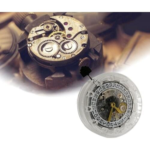 Clone ETA 2824 movement replacement Shanghai Mechanical Automatic movement date display Watch clock repair tool Silver color