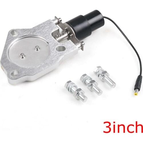 3" Y pipe Electric Exhaust Catback CutOut Kit fit Remote control kits Car Muffler Accessory