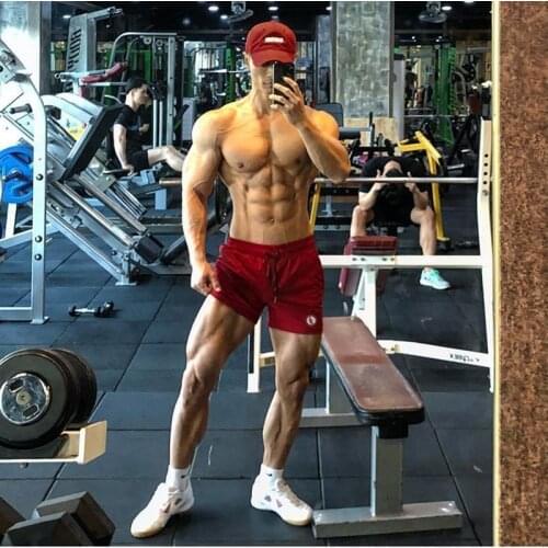 2021 New Gym shorts Men Running Jogging Shorts Sport Men Fitness Training Shorts Summer Male Quick Dry Jogging Short Pants