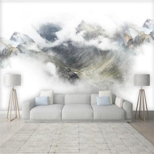 Custom 3D wallpaper mural ink landscape artistic conception living room bedroom background wall home decoration wallpaper