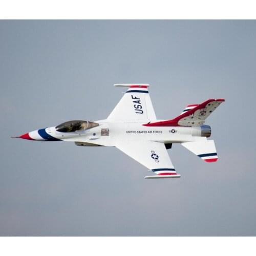 Electric RC Plane Freewing 90mm F-16 F16 Thunderbird color edf Jet PNP