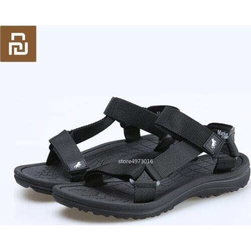 New Youpin Casual Men Sandals Summer Shoes Sandal Mens Sandles Outdoor Casual Breathable Comfort Slip on Plus Size 2020 Slides