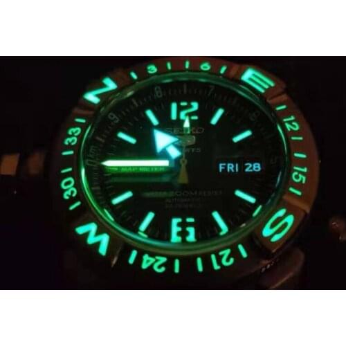 Seikoo Modified Calendar Plate/Day Plate NH35/36 Luminous Calendar Plate/Day Plate