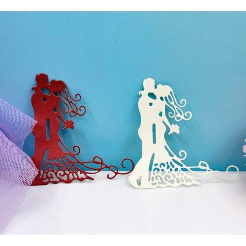 Passionate Kiss Metal Cutting Dies Scrapbooking Embossing Folder for Card Making Craft Mold Photo Alum DIY Slimline Dies