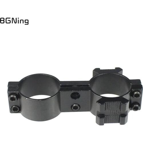 Universal Metal 25mm Ring 20mm Rail Mount Tactical Flashlight Clip Holder Torch Clamp Bracket for Hunting Shooting Accessories