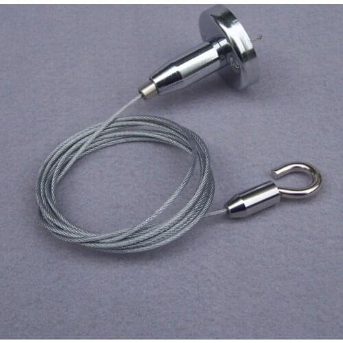 High quality pendant lamp holder 1.5meter Steel wire hook canopy Expansion part lighting accessory