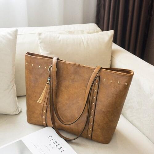 WOMENS Bag 2019 New Style European And American Fashion WOMENS Handbag Stylish Tassled Shoulder Bag Exported