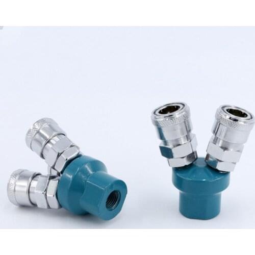 2/3 Way Quick Connector Air Compressor Multi Hose Coupler Pneumatic Fitting Tool