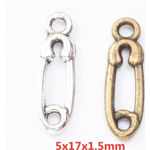 210 pieces of retro metal zinc alloy pin pendants DIY handmade jewelry necklace making 8346