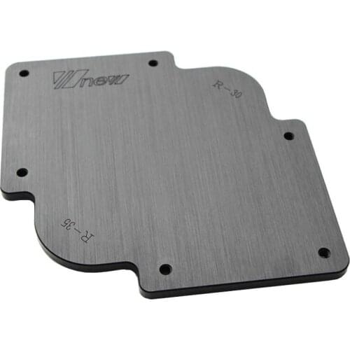 3pcs R round Corner jig template bakelite plate+ 1pc Router Bit with Bearing use with Engraving Machine Trimming Machine