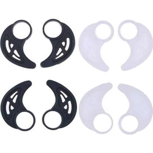 4pcs Universal Sports Earhook Silicone Earphone Clip Hook Ear Hanger Bracket Horn Ear Hooks For Bluetooth Headsets