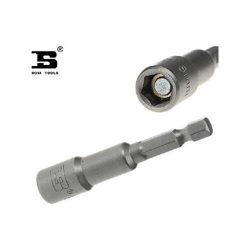 8mm Hex Wrench Spanner Bit Power Magnetic Socket 65mm Long Hand Tool