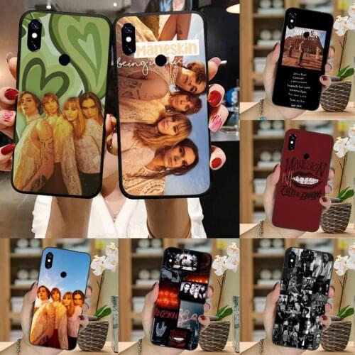 Maneskin Damiano David Phone Case For Xiaomi Mi Redmi Note 7 8 9 pro 8T 9T 9S 9A 10 Lite pro