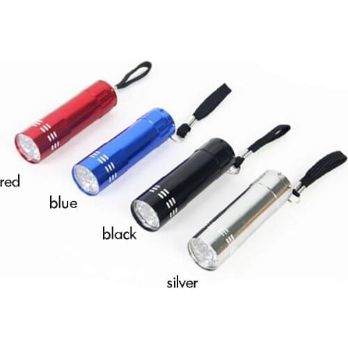 Flashlight Black Light, 9 LED 395 nM Ultraviolet Flashlight Detector for Pet (Dog Cat ) Urine, Nail Art, Money, Dry Stains