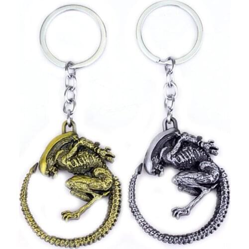 Fashion Movie Predator Keychain For Gift Chaveiro Keyring Jewelry Key Accessories