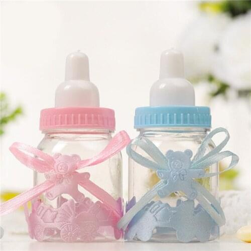 New Creative Clear Plastic Gift Bag Box For Party Baby Shower Paper Chocolate Boxes Package/Wedding Candy Boxes
