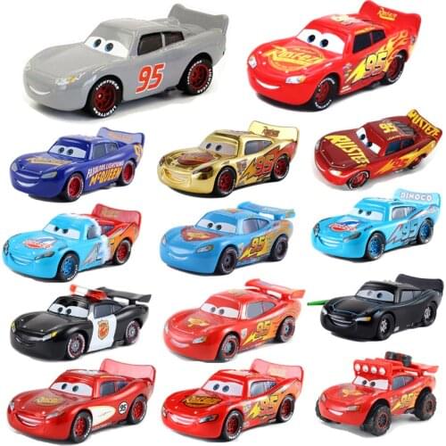 New Disney Pixar Car 3 Car 2 McQueen Family Car Toy 1:55 Metal Alloy Mold Toy Car Model 2 Boys Girls Children Toys Birthday Gift