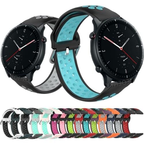 For Xiaomi Huami Amazfit GTR 2 2e/47mm/42mm Watch Band Strap For Amazfit Bip U Pro/GTS 2 Mini/Pace/Stratos 3 Wristband Bracelet